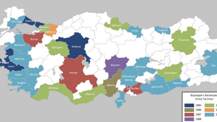 Türkiye’deki Büyük Şehir Belediyeleri