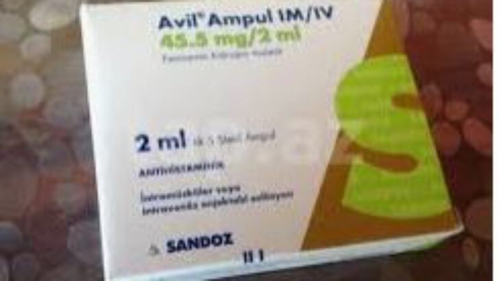 AVİL ampul IM/IV 45.5 mg/2 ml